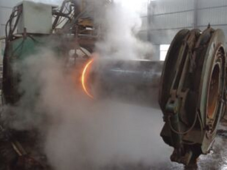 Medium frequency pipe bending machine1